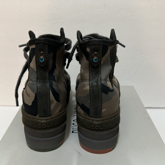 Brand new in box Rico Line Melody thunder Army Militare platform sneakers Sz 35 - Picture 3 of 9